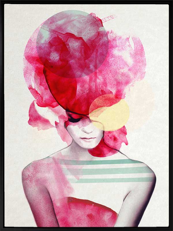 Bright Pink II Canvas Art Print