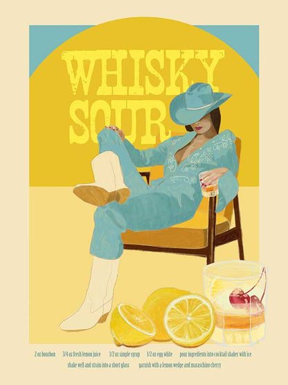 Whisky Sour Canvas Art Print