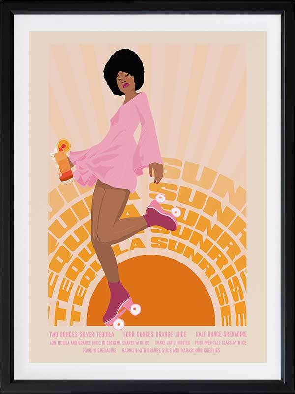 Tequila Sunrise Poster