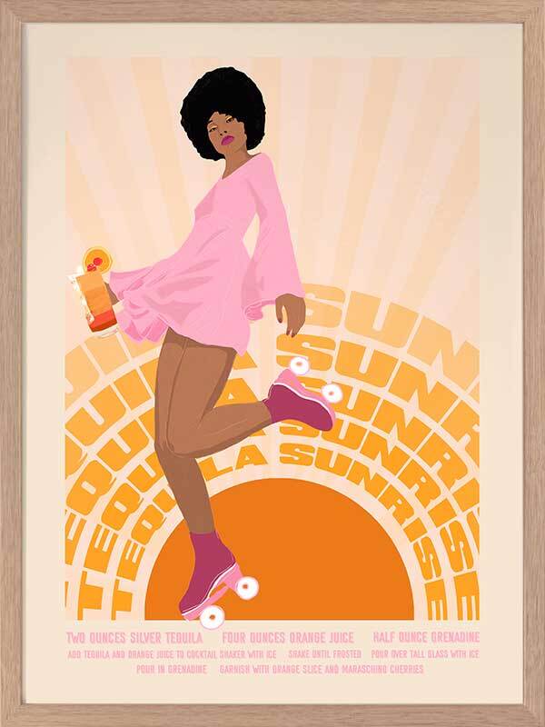 Tequila Sunrise Poster