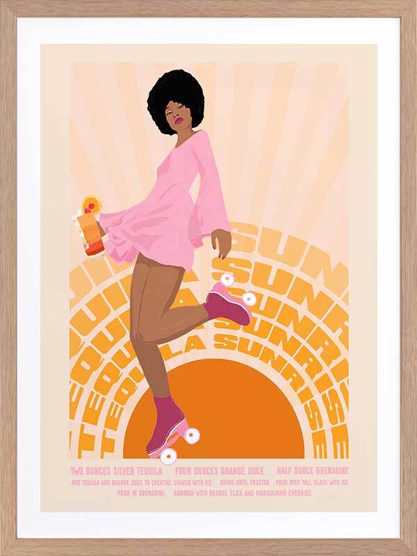 Tequila Sunrise Poster