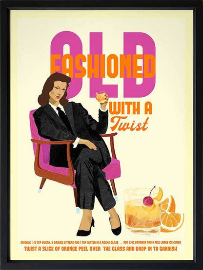 Old Fashioned Poster