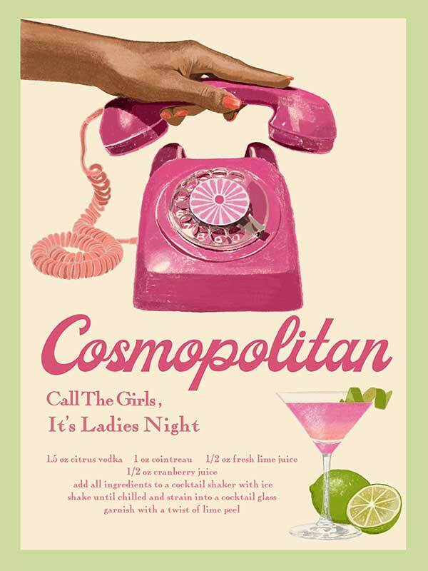 Cosmopolitan Canvas Art Print