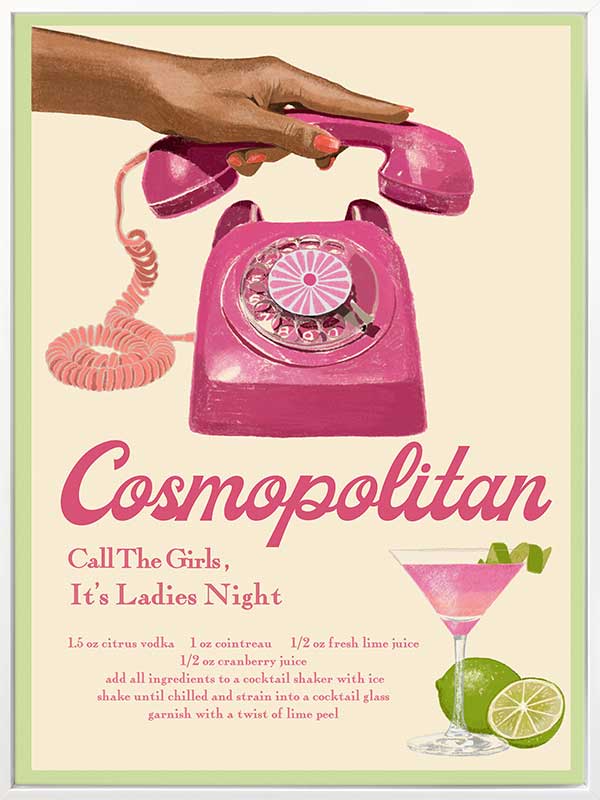 Cosmopolitan Canvas Art Print