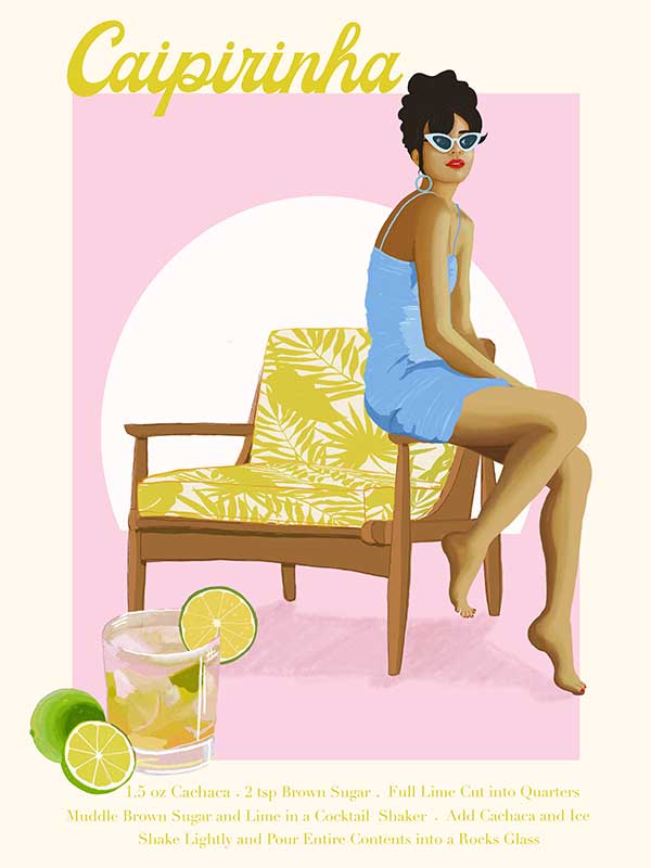 Caipirinha Canvas Art Print