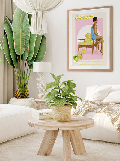 Caipirinha Poster Framed Art Print | Lifestyle