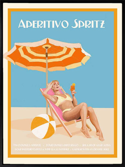 Aperitivo Spritz Canvas Art Print