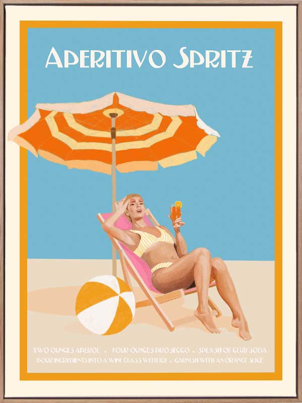 Aperitivo Spritz Canvas Art Print