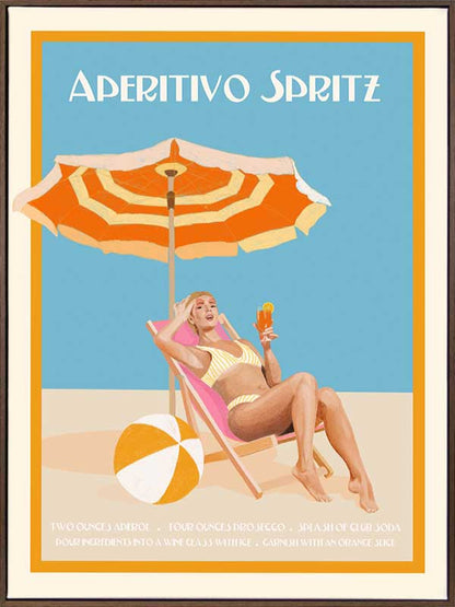 Aperitivo Spritz Canvas Art Print