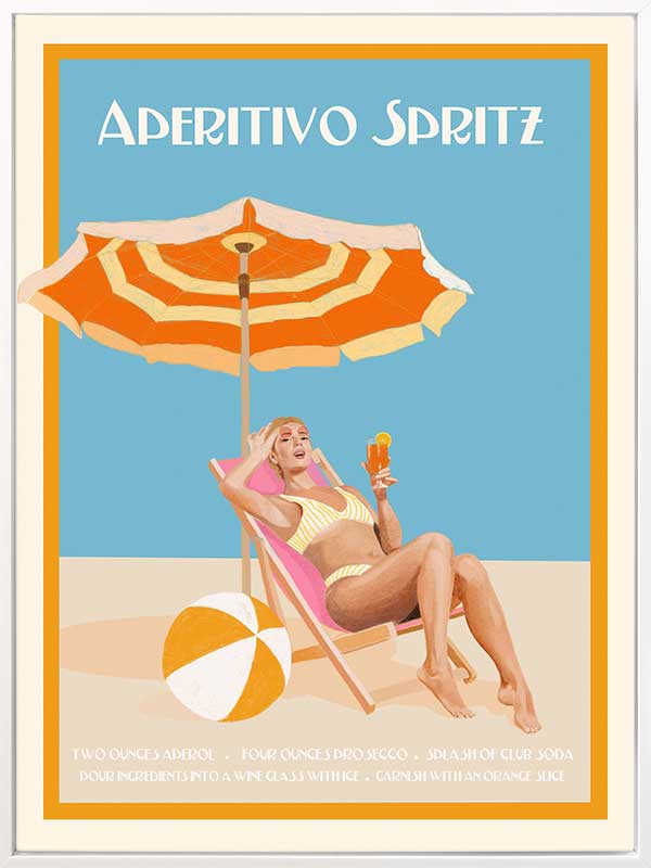 Aperitivo Spritz Canvas Art Print