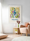 Aquarius Rectangle Poster Framed Art Print | Lifestyle