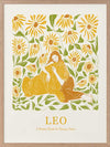 Leo Rectangle Poster Framed Art Print
