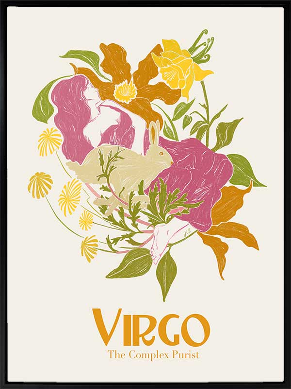 Virgo Rectangle Canvas Art Print