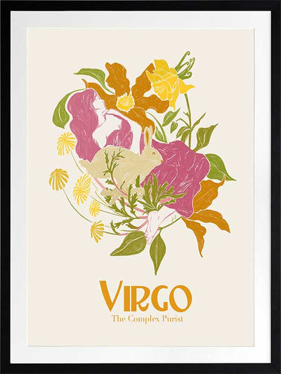 Virgo Rectangle Poster Framed Art Print