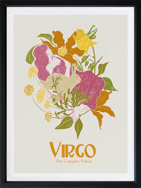 Virgo Rectangle Poster