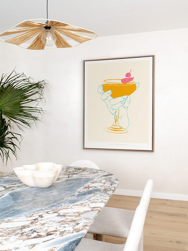 Cocktail I Canvas Art Print | Lifestyle