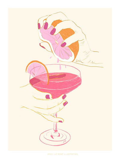Cocktail II Canvas Art Print