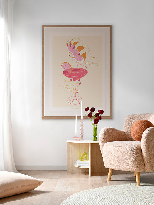 Cocktail II Framed Art Print | Lifestyle