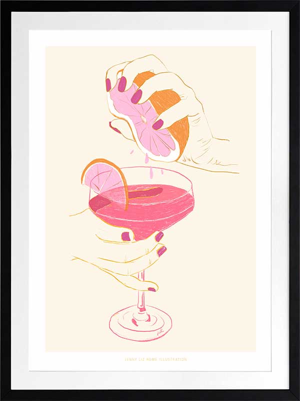 Cocktail II Framed Art Print