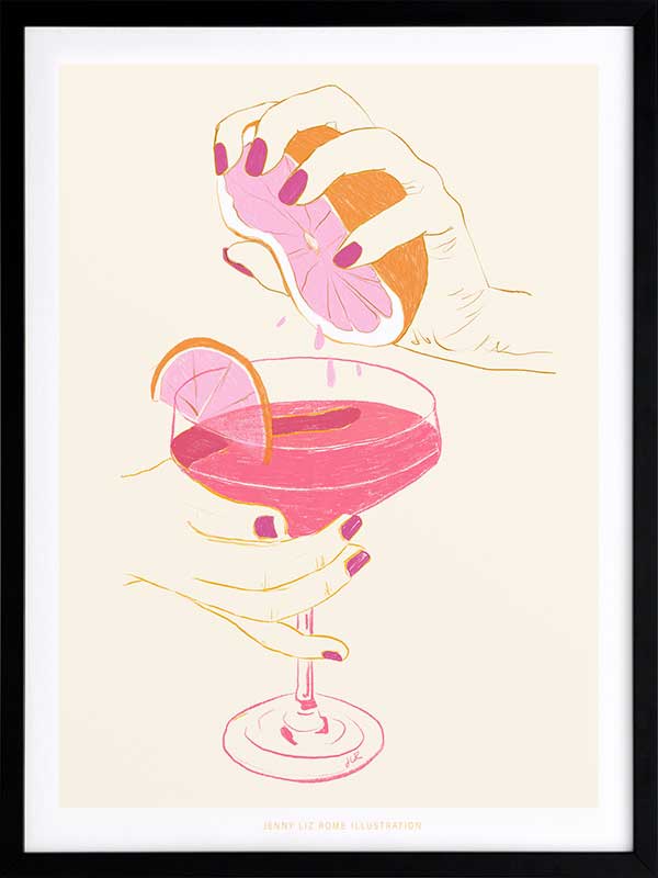 Cocktail II Framed Art Print