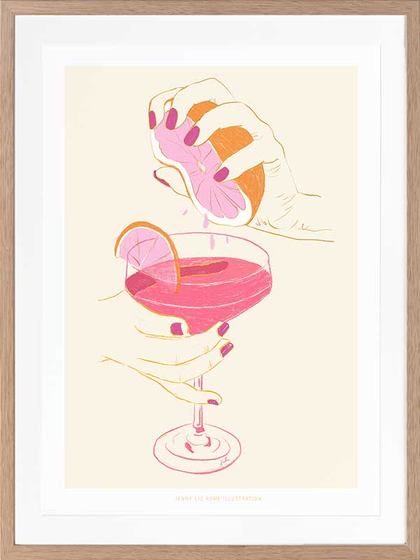 Cocktail II Framed Art Print