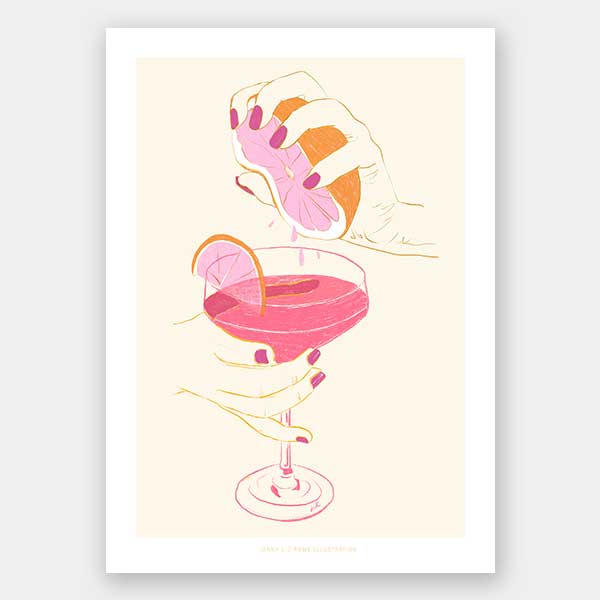 Cocktail II Unframed Art Print