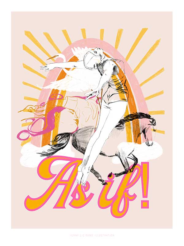 As If! Canvas Art Print