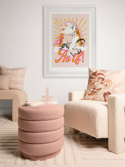 As If! Framed Art Print | Lifestyle