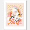 As If! Unframed Art Print