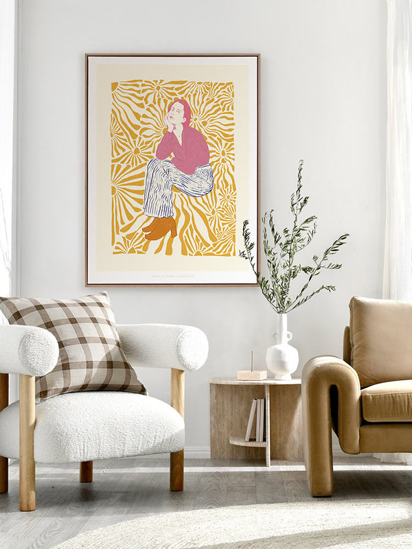 Dazed Portrait I Canvas Art Print | Lifestyle