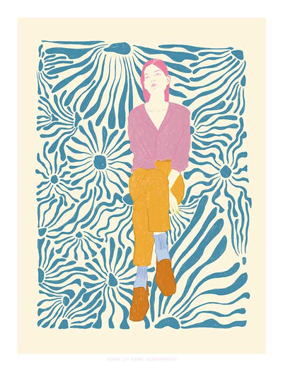 Dazed Portrait II Canvas Art Print