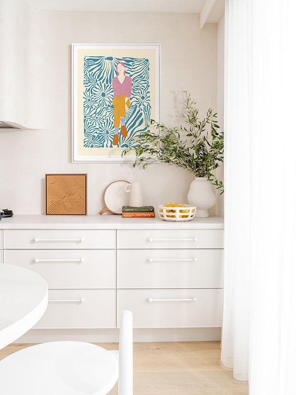 Dazed Portrait II Canvas Art Print | Lifestyle