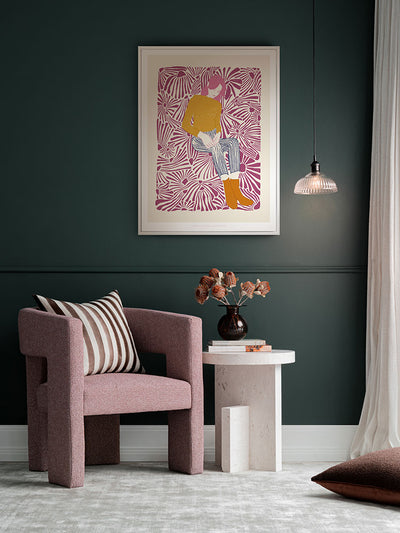 Dazed Portrait III Canvas Art Print | Lifestyle