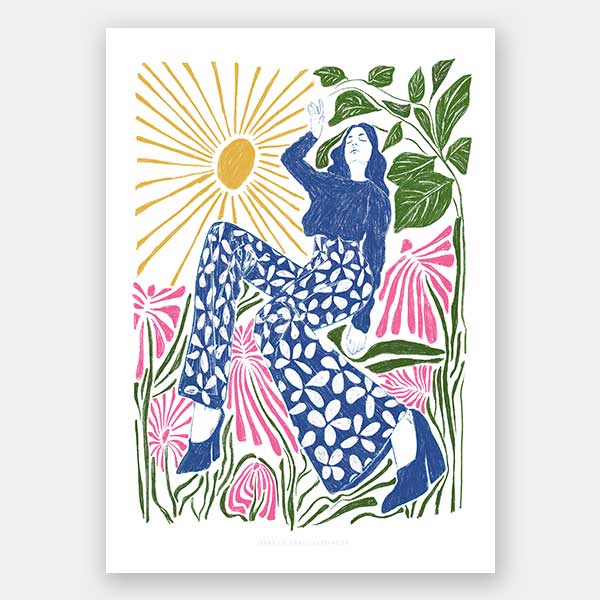 Gloria Unframed Art Print
