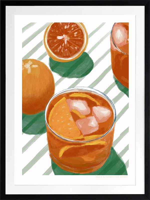 Amalfi Hour Framed Art Print