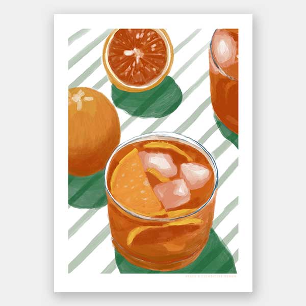 Amalfi Hour Unframed Art Print