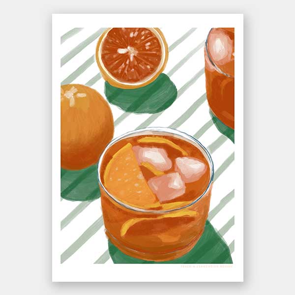 Amalfi Hour Unframed Art Print