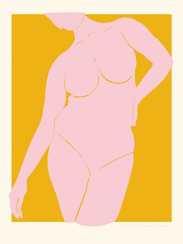She’s Golden Canvas Art Print