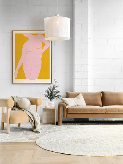 She’s Golden Canvas Art Print | Lifestyle
