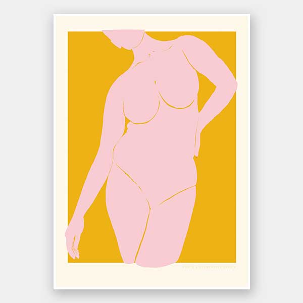 She’s Golden Unframed Art Print