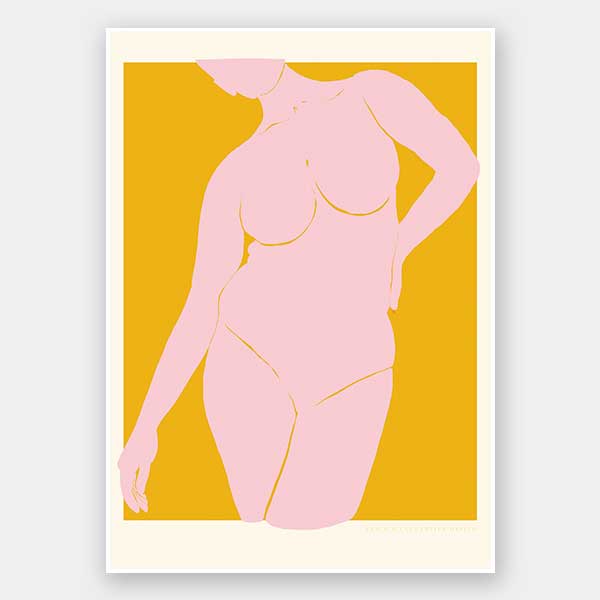 She’s Golden Unframed Art Print