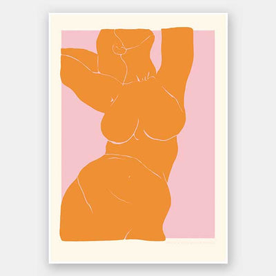 She’s Glowing Unframed Art Print