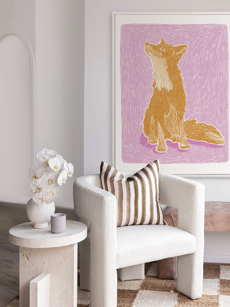 Spirit of the Fox Canvas Art Print | Lifestyle
