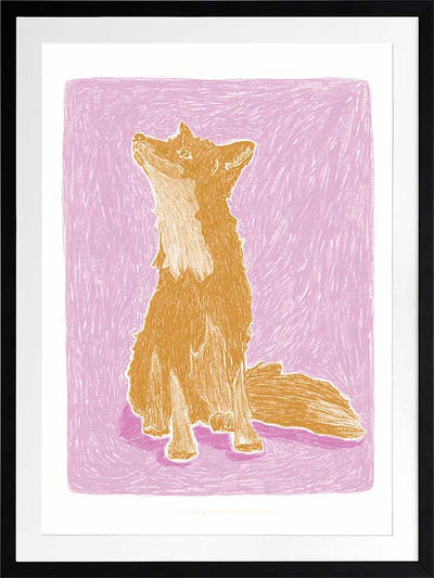 Spirit of the Fox Framed Art Print