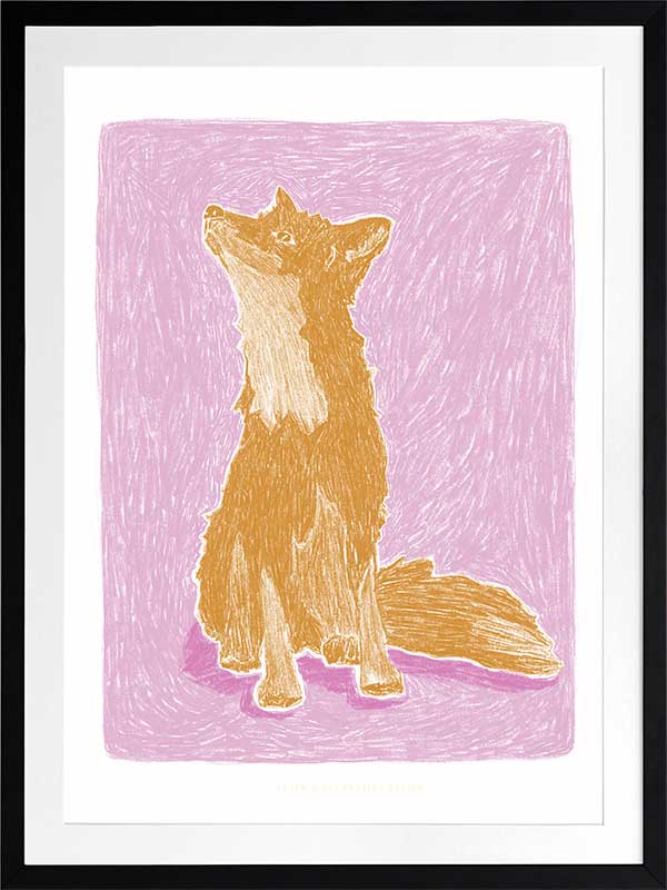 Spirit of the Fox Framed Art Print
