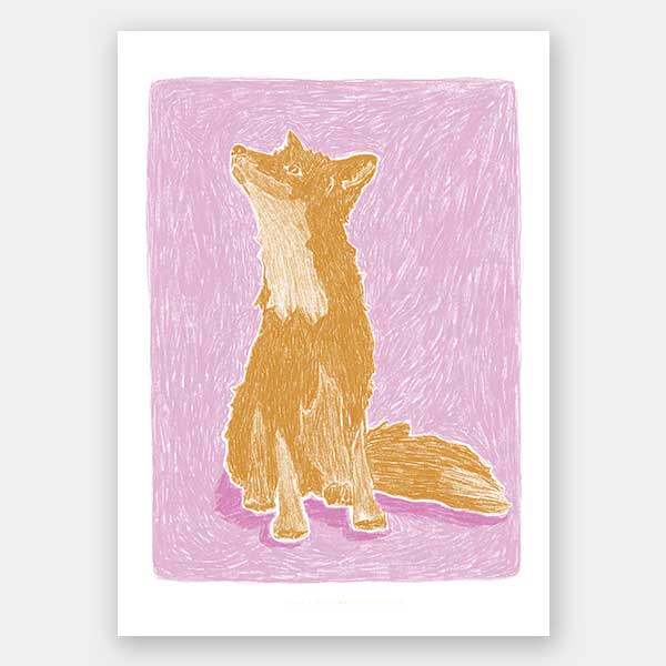 Spirit of the Fox Unframed Art Print