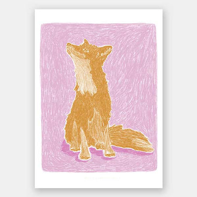 Spirit of the Fox Unframed Art Print