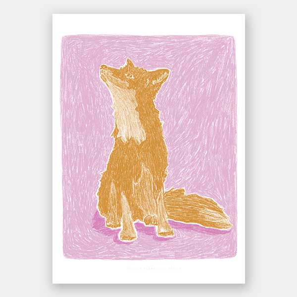Spirit of the Fox Unframed Art Print