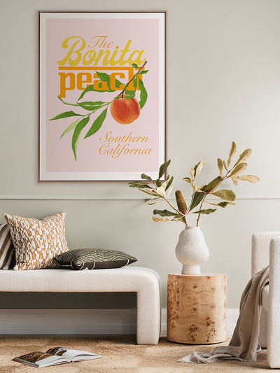 California Peaches Canvas Art Print | Lifestyle