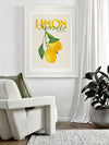 Sorrento Lemons Framed Art Print | Lifestyle